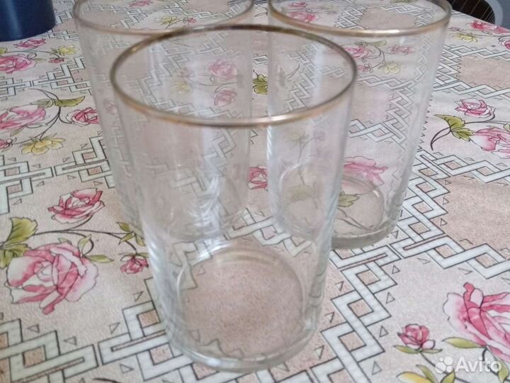 Стаканы стекло СССР