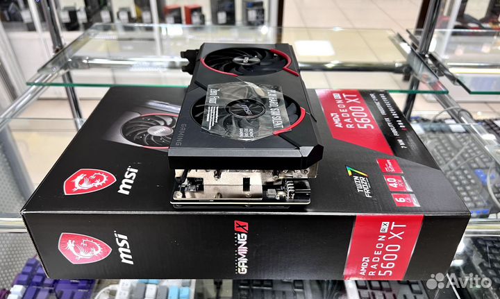 Видеокарта MSI RX 5600 XT Gaming X 6GB/Гарантия