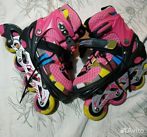 Роликовые коньки детские 34