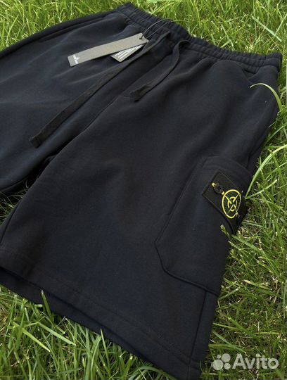 Мужские шорты stone island новые