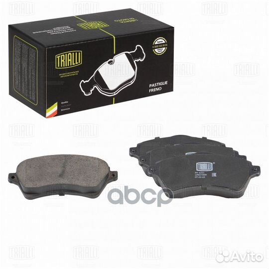 Колодки тормозные land rover freelander 98- пер