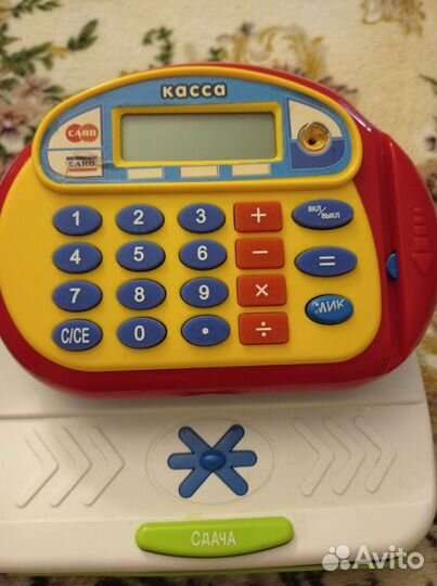 Касса детская, не работает