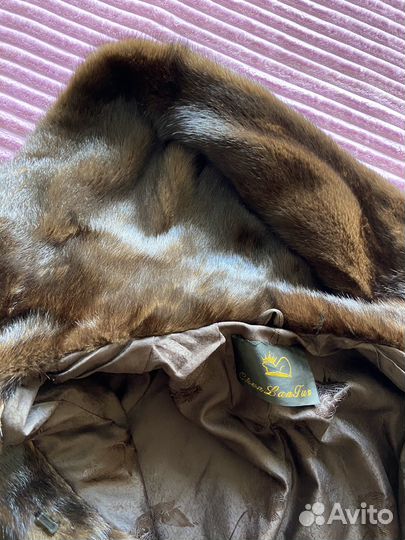 Шуба норковая с капюшоном 42 и 46 размеры