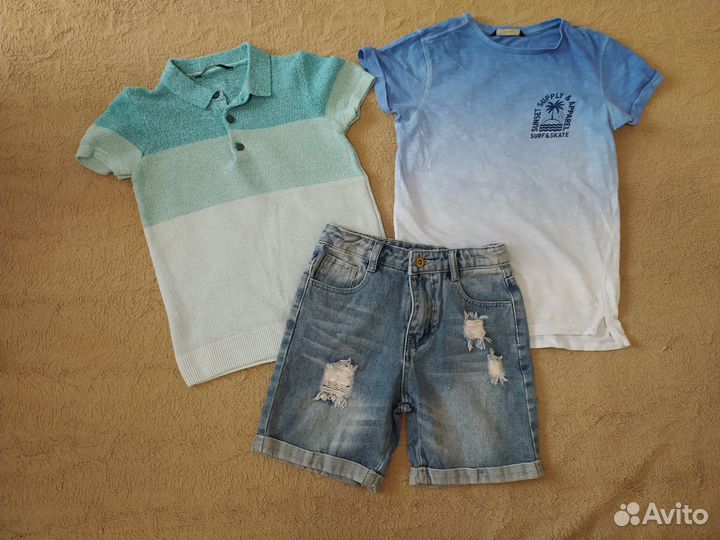 Пакет вещей на мальчика 128-134 см