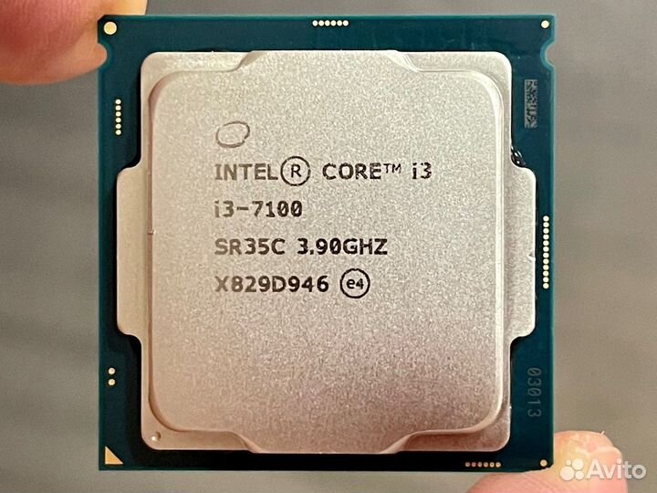 Процессор intel core i3 7100