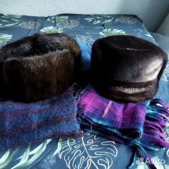 Норковая шапка мужская