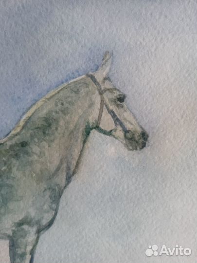 Картина акварелью 