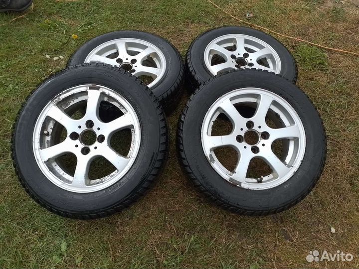 Комплект шин на литых дисках r 14