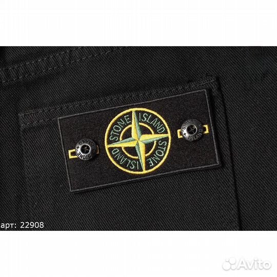 Джинсы Stone Island черные