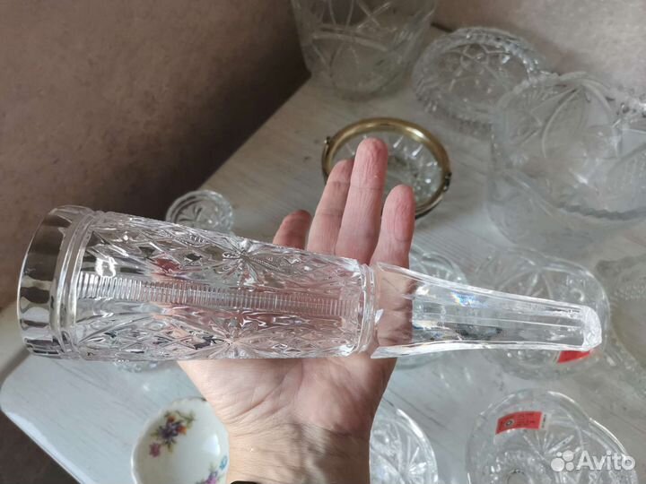 Посуда хрусталь времен СССР