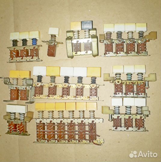 Реле, кнопки, переключатели СССР