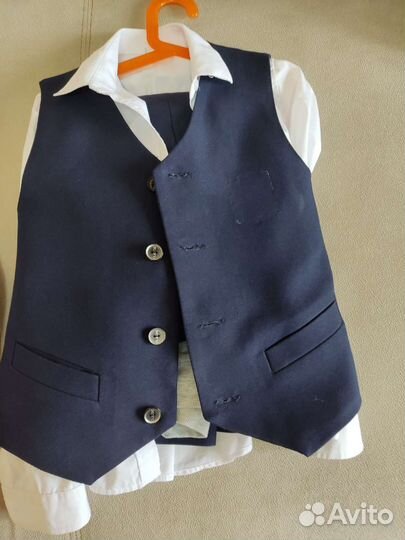 Школьная форма для мальчика 134 синяя