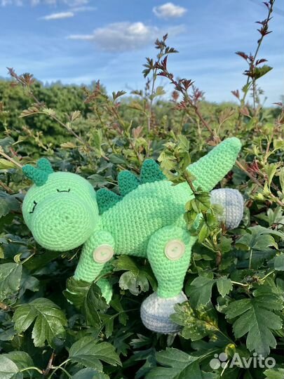 Динозавр игрушка ручная работа