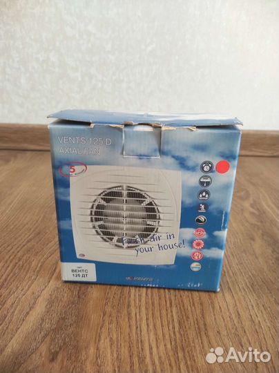 Вентилятор вытяжной Vents 125D