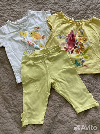 Детская одежда для девочек от 6 до 24 месяцев