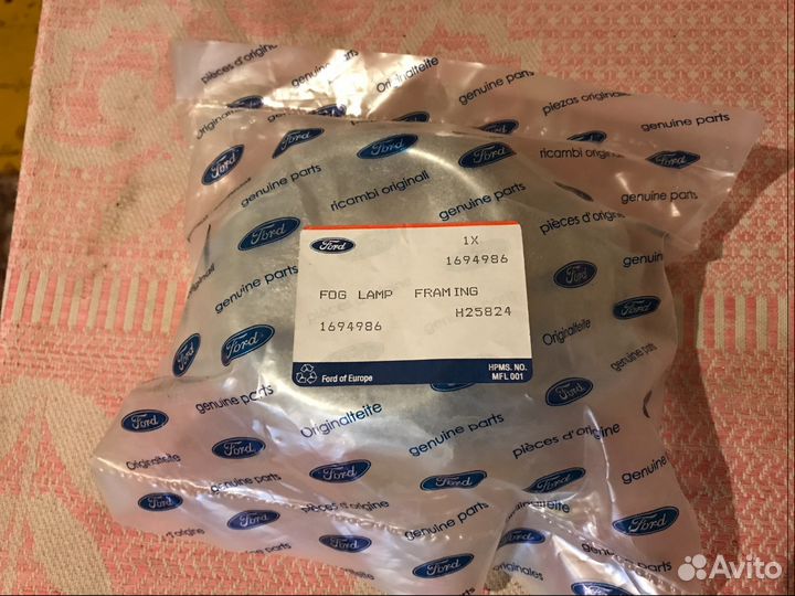 Накладка птф на Ford Focus