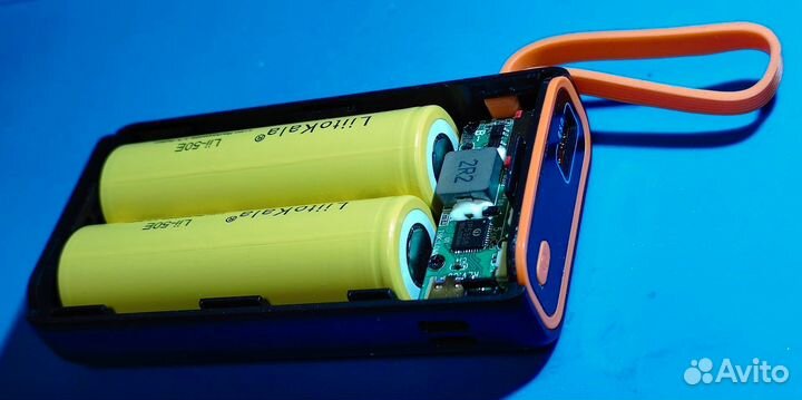 Кейс повербанка 20W PD/QC до 10000 мАч на 2х21700