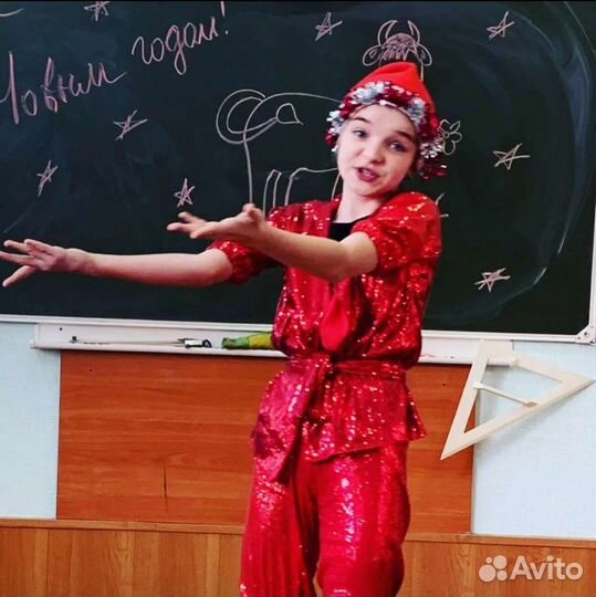 Костюм Деда Мороза (авторский)