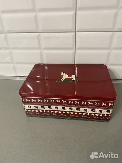 Коробка икея большая (металл)