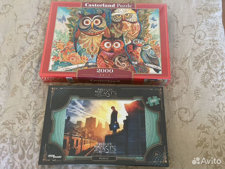 Пазлы (560 и 2000 деталей)