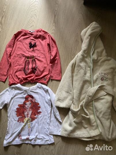 Вещи пакетом на девочку размер 98