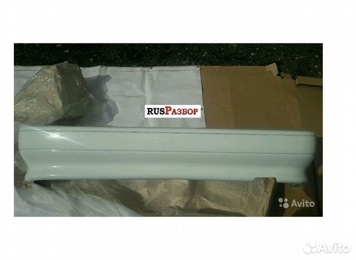 Бампер ваз 2113 2114 окрашенный цвет Белое Облако