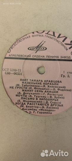 Виниловые пластинки