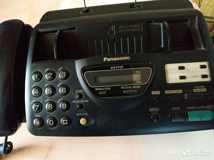 Телефон факс PanasonicKX-FT21 KX -FP-148