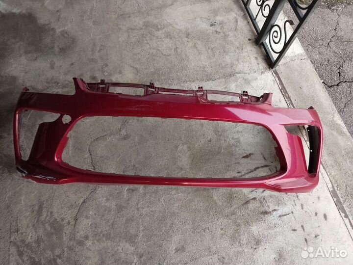 Передний бампер kia rio 4 FB