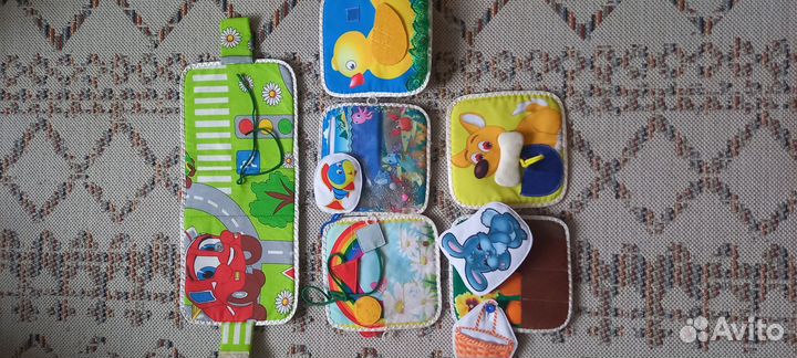 Мягкая книга для малыша