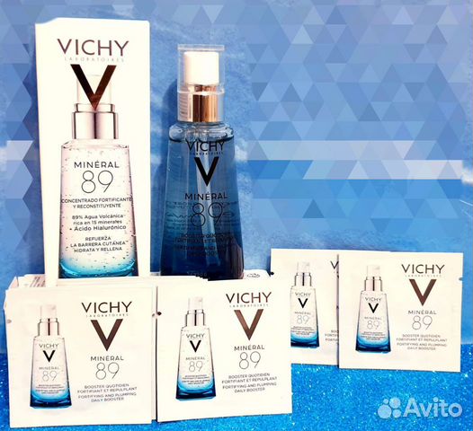 Vichy Mineral 89сыворотка 50 мл, саше 1,5 мл
