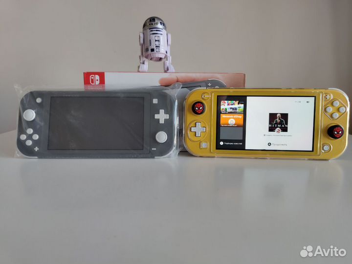 Прошитый новый Nintendo Switch Lite