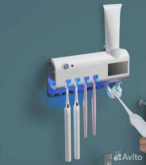 Стерилизатор для зубных щёток дозатор для пасты