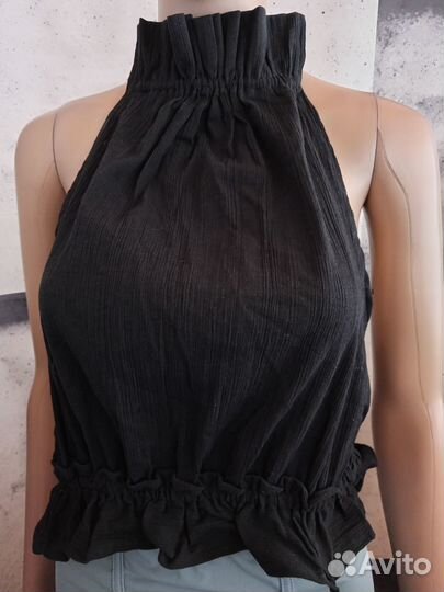 Топ с открытой спиной новый 48 размер