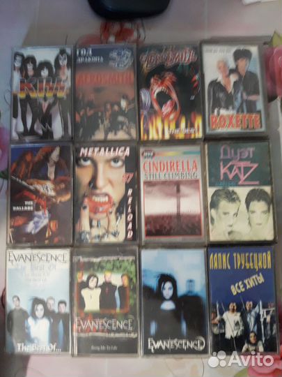 Аудиокассеты рок