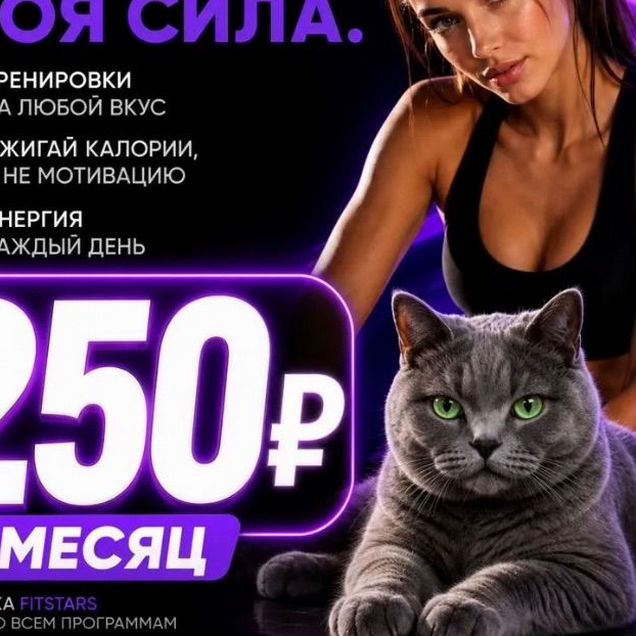 Подписка FitStars 1 месяц