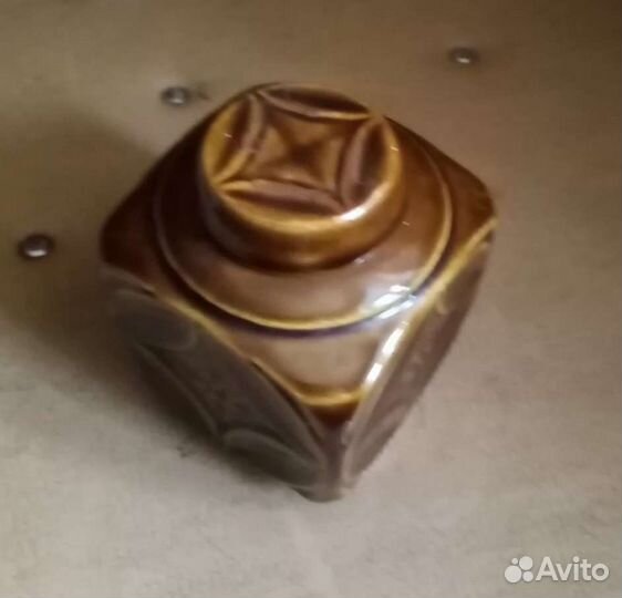 Банка для сыпучих керамика СССР