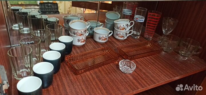 Сервиз посуда хрусталь СССР