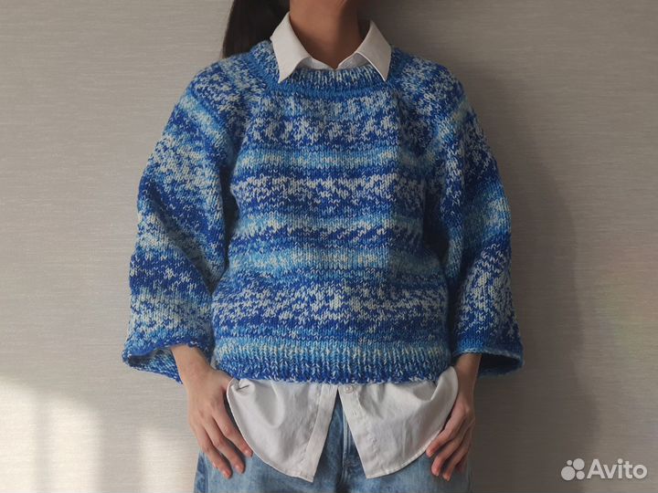 Свитер вязаный