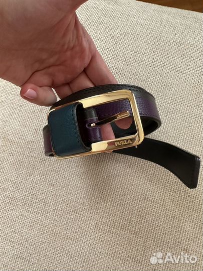 Ремни женские Furla, Armani, Max Mara