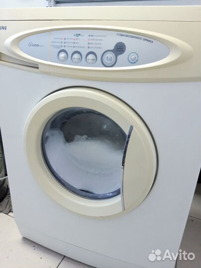 Узкая samsung 3.5 кг. Гарантия