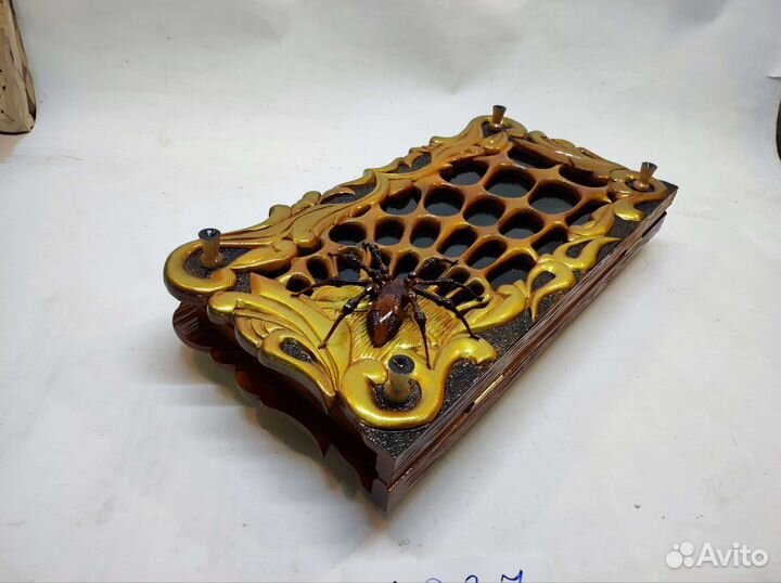 Нарды ручной работы из липы