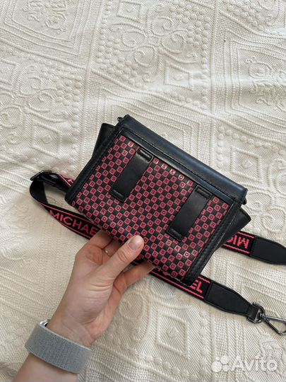 Whitney Mini Neon Checkerboard Logo