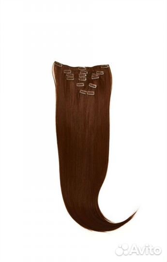 Волосы на заколках