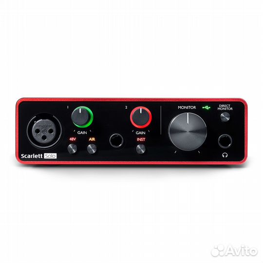 Портастудия focusrite Scarlett Solo Studio 3rd Gen