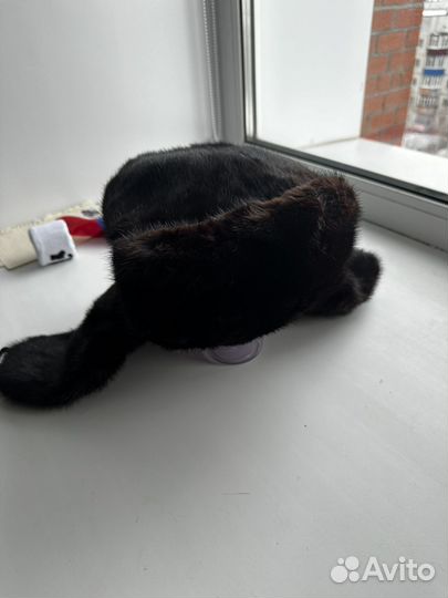 Норковая шапка мужская