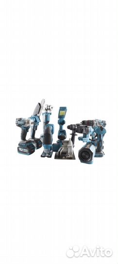 Набор аккумуляторного инструмента makita 168V 10в1