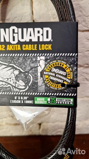 Тросовый велозамок OnGuard Akita Combo