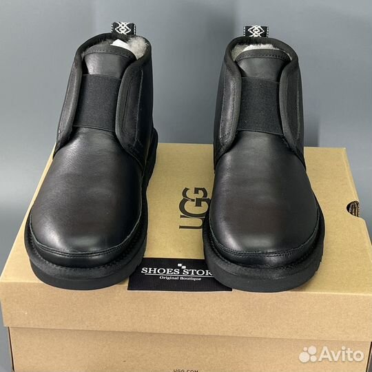 Женская Ugg Neumel Flex Leather Black