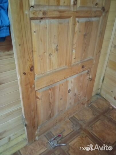 Дверь входная деревянная бу 900х2000